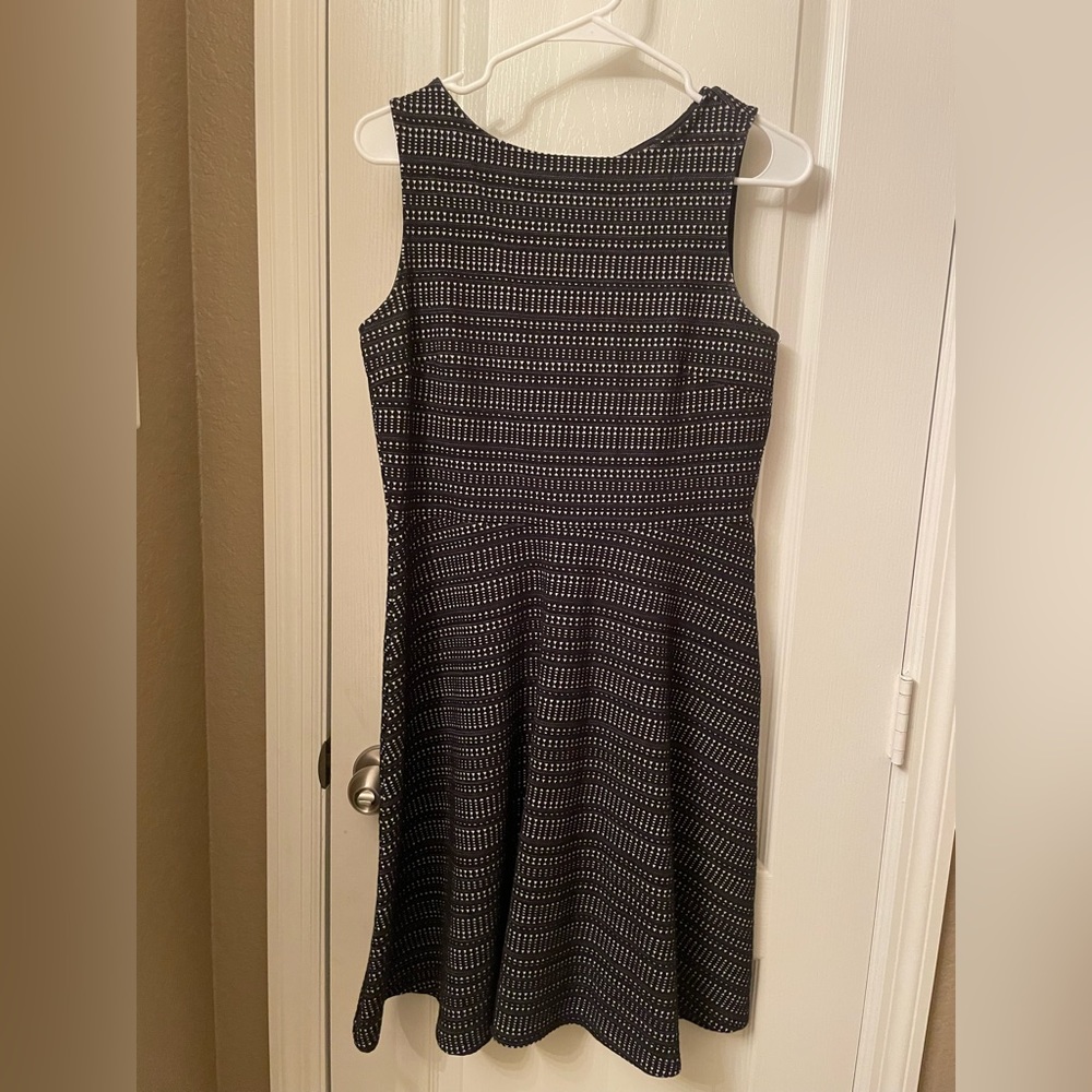 Black and white dress